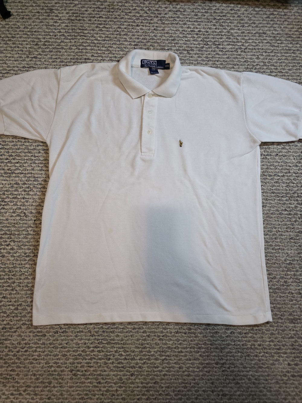 Polo by Ralph Lauren White Short Sleeve Classic Polo